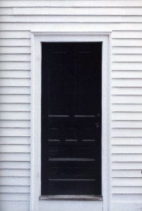 black door